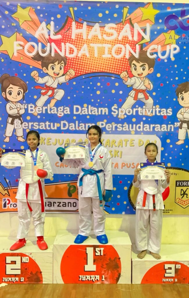 Murid SDN Petojo Selatan 01 Juara 3 Lomba Karate!