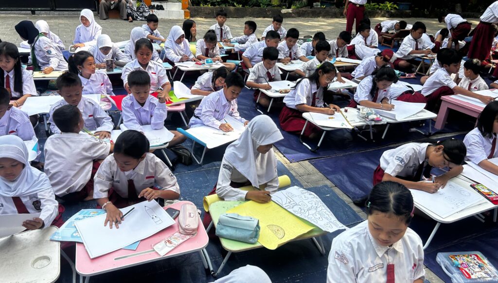 Semarak Bulan Bahasa di SDN Petojo Selatan 01