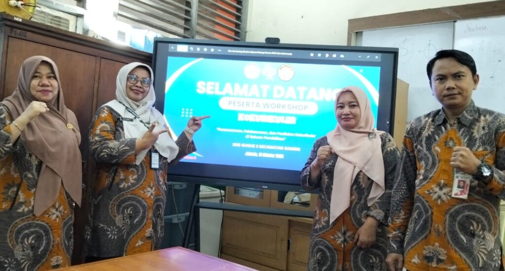 Workshop Ko-Kurikuler Gugus 3 Kecamatan Gambir